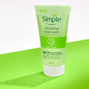 Simple Kind to Skin Refreshing Facial Gel Wash – 150ml